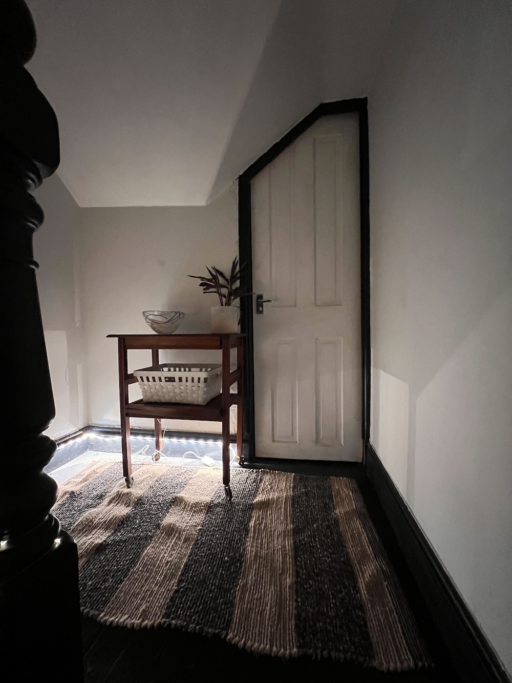 Tidying up the doorway